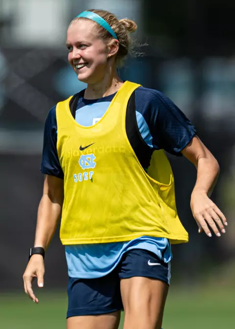 Maddie Dahlien
University of North Carolina Women’s Soccer Practice
Finley Fields
Chapel Hill, NC
Wednesday, July 31, 2024
