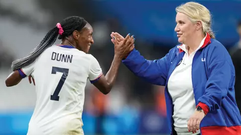 Crystal Dunn USWNT 2024 Paris Olympic Games