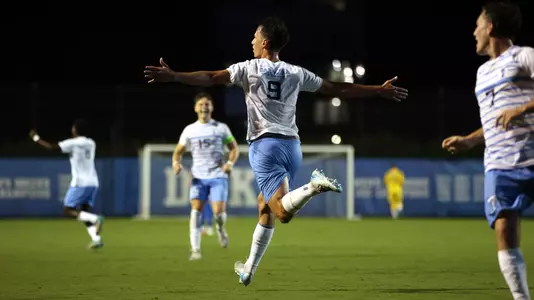 Durham, NC – Sep 13: NCAA Men's Soccer - North Carolina at Duke at Koskinen Stadium in Durham, NC on September 13, 2024. (Credit: Andy Mead/YCJ)