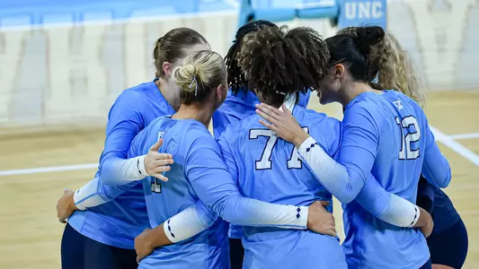Huddle
University of North Carolina Volleyball v Boston College
Carmichael Arena
Chapel Hill, NC
Sunday, September 29, 2024