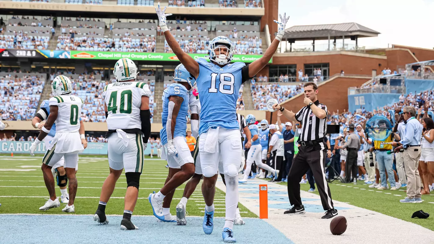 Bryson Nesbit University of North Carolina Football v Charlotte Kenan Stadium Chapel Hill, NC Saturday, September 7, 2024