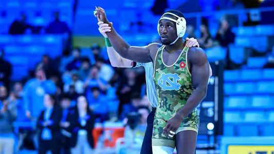 Joshua Ogunsanya 
University of North Carolina Wrestling v Virginia Tech 
Carmichael Arena 
Chapel Hill, NC 
Friday, January 10, 2025