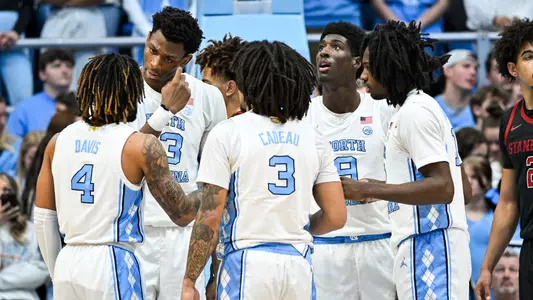 Huddle
University of North Carolina Men’s Basketball v Stanford
Dean E. Smith Center
Chapel Hill, NC
Saturday, January 18, 2024