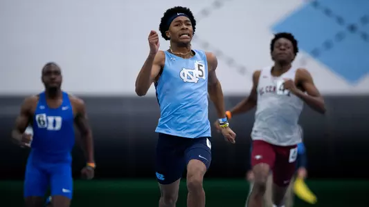 Nick Steed 
300-meter dash 
University of North Carolina Track and Field 
Dick Taylor Carolina Challenge 
Eddie Smith Field House 
Chapel Hill, NC 
Saturday, January 18, 2025
