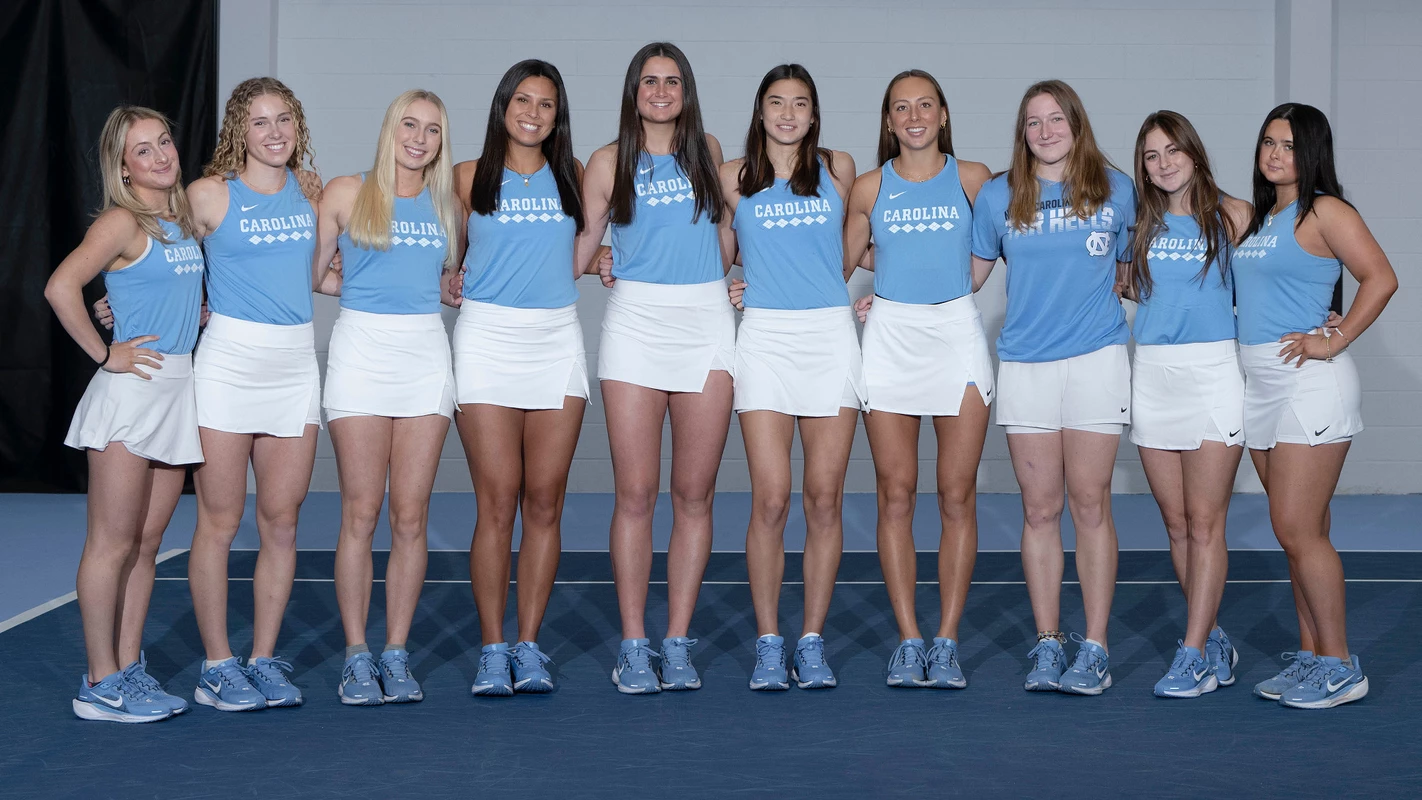 2025 team
University of North Carolina Women's Tennis
Cone-Kenfield Indoor Tennis Center
Chapel Hill, NC
Tuesday, January 21, 2025