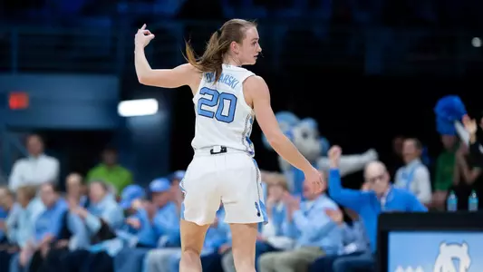 Lexi Donarski University of North Carolina Women's Basketball v Notre Dame Carmichael Arena Chapel Hill, NC Sunday, January 5, 2025