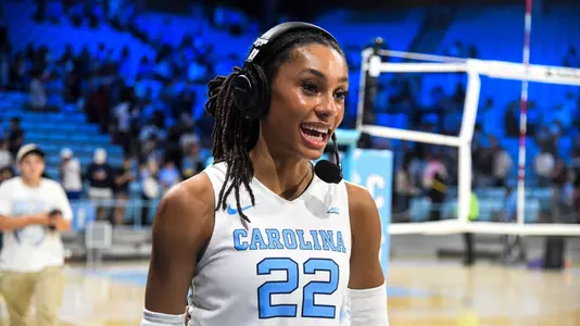 Safi Hampton
V Duke
Carmichael Arena
Chapel Hill, NC
Wednesday, October 1st, 2025
Dalton T. Wainscott