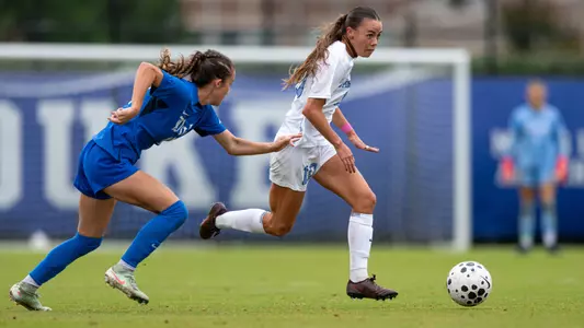 Bella Devey
University of North Carolina Women’s Soccer v Duke
Koskinen Stadium
Durham, NC
Sunday, October 12, 2025