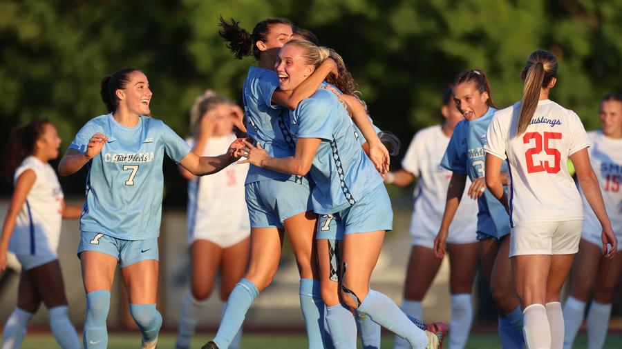 UNC Women's Soccer Blanks SMU, 3-0, As Caitlin Mara Records Brace UNC Women's Soccer Blanks SMU, 3-0, As Caitlin Mara Records Brace