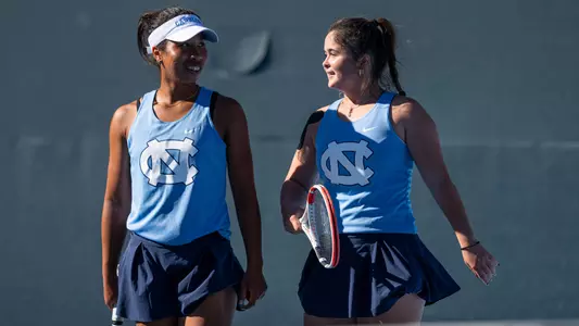 Ange Oby Kajuru, Susanna Maltby 
University of North Carolina Women's Tennis
ITA Regional Championships   
Chewning Tennis Center 
Chapel Hill, NC 
Monday, October 20, 2025