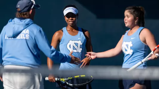 Ange Oby Kajuru, Susanna Maltby, Brian Kalbas 
University of North Carolina Women's Tennis
ITA Regional Championships   
Chewning Tennis Center 
Chapel Hill, NC 
Monday, October 20, 2025