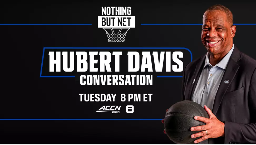 'Nothing But Net' Hubert Davis Conversation To Debut Tuesday, Oct. 21 'Nothing But Net' Hubert Davis Conversation To Debut Tuesday, Oct. 21