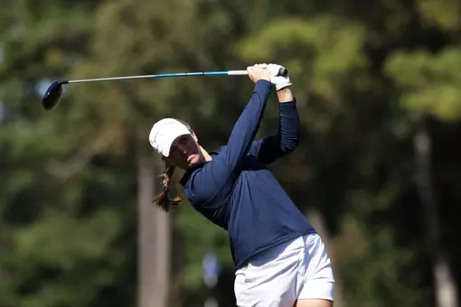 Wilmington, NC – Oct 25: NCAA Women's Golf - Landfall Tradition - Second Round at Country Club of Landfall Pete Dye Course in Wilmington, NC on October 25, 2025. (Credit: Andy Mead/YCJ)