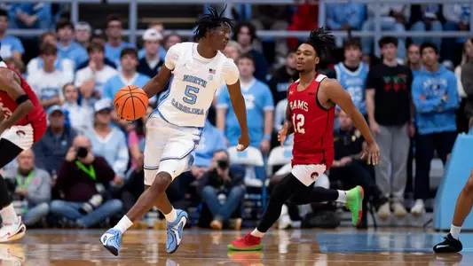 Isaiah Denis 
University of North Carolina Men’s Basketball v Winston-Salem State 
Dean E. Smith Center 
Chapel Hill, NC 
Wednesday, October 29, 2025