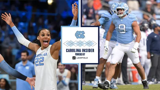 Carolina Insider, 10/31/25 Safi Hampton, Melkart Abou Jaoude 1