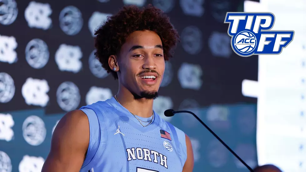 Seth Trimble, Henri Veesaar, Hubert Davis In Charlotte Tuesday At ACC Tipoff Seth Trimble, Henri Veesaar, Hubert Davis In Charlotte Tuesday At ACC Tipoff