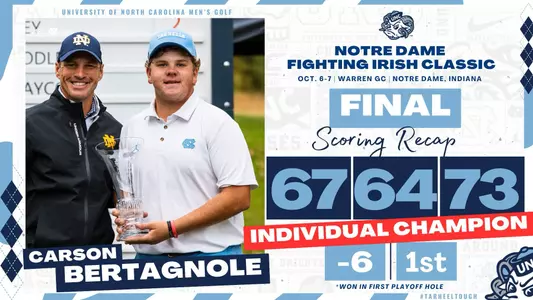 Bertagnole champion at Notre Dame