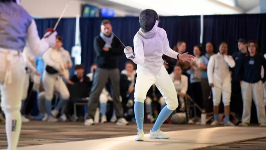 Katie McGillion-Moore
foil
University of North Carolina Fencing v Duke
Blue Zone
Chapel Hill, NC
November 1, 2025