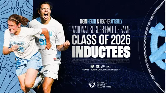 Tobin Heath & Heather O'Reilly NSHOF