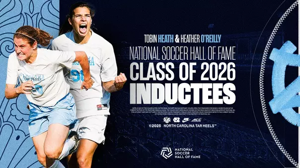 Tobin Heath & Heather O'Reilly NSHOF