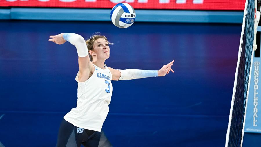 No. 15 UNC Volleyball Downs Virginia In Four Sets No. 15 UNC Volleyball Downs Virginia In Four Sets