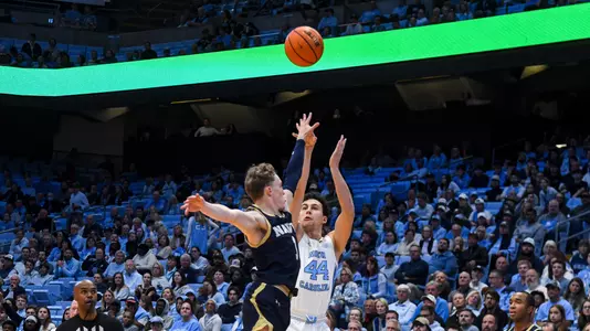 Luka Bogavac
v Navy
Dean E Smith Center
Chapel Hill, NC
Monday, November 18, 2025
Dalton T. Wainscott