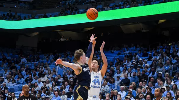 Luka Bogavac
v Navy
Dean E Smith Center
Chapel Hill, NC
Monday, November 18, 2025
Dalton T. Wainscott