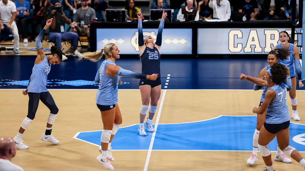 UNC Volleyball Climbs Six Spots To No. 15 In AVCA Coaches Poll UNC Volleyball Climbs Six Spots To No. 15 In AVCA Coaches Poll