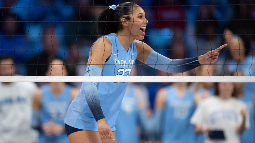 UNC Volleyball Sweeps Virginia In Final Road Match Of The Regular Season UNC Volleyball Sweeps Virginia In Final Road Match Of The Regular Season