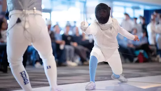 Lauren Yu
foil
University of North Carolina Fencing v Duke
Blue Zone
Chapel Hill, NC
November 1, 2025