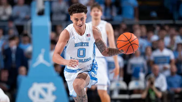 Kyan Evans
University of North Carolina Men’s Basketball v Central Arkansas
Dean E. Smith Center
Chapel Hill, NC
Monday, November 3, 2025