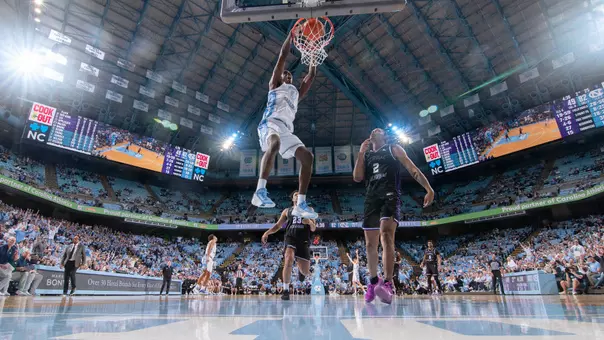 Caleb Wilson 
University of North Carolina Men’s Basketball v Central Arkansas 
Dean E. Smith Center 
Chapel Hill, NC 
Monday, November 3, 2025