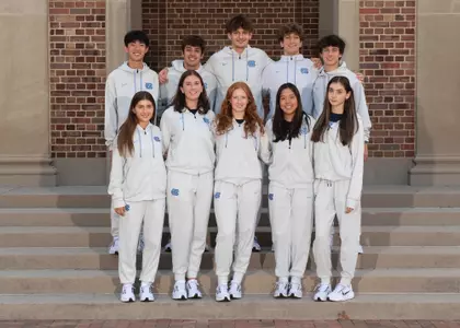 UNC Fencing Freshman Team Photo