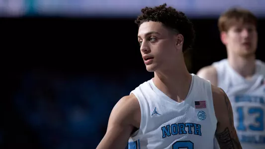 Kyan Evans
University of North Carolina Men’s Basketball v Central Arkansas
Dean E. Smith Center
Chapel Hill, NC
Monday, November 3, 2025