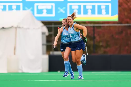 LOUISVILLE, KENTUCKY - November 7: UNC competes against Virginia at Trager Stadium on November 7 in Louisville, Kentucky. (Photo by Chris Carter/Chris Carter Media)
