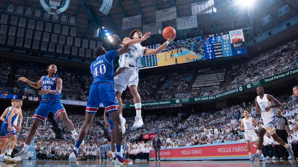 Seth Trimble
University of North Carolina Men’s Basketball v Kansas
Dean E. Smith Center
Chapel Hill, NC
Friday, November 7, 2025