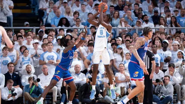 Caleb Wilson
University of North Carolina Men’s Basketball v Kansas
Dean E. Smith Center
Chapel Hill, NC
Friday, November 7, 2025