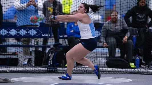 Gracie Bolick
weight throw
University of North Carolina Track and Field
Dick Taylor Carolina Challange
Eddie Smith Field House
Chapel Hill, NC
Friday, January 17, 2025