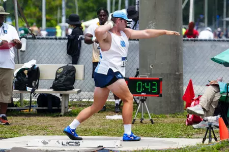 Ethan Richter
University of North Carolina Track and Field Regionals at University of North Florida
Jax Hodges Stadium
Jacksonville, Florida
Friday, July 18, 2025