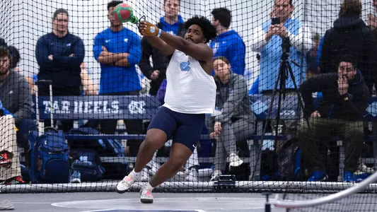 Myles Scott
weight throw
University of North Carolina Track and Field
Dick Taylor Carolina Challange
Eddie Smith Field House
Chapel Hill, NC
Friday, January 17, 2025