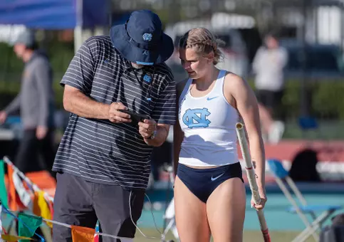 Vivian Stovall
pole vault
University of North Carolina Track and Field
Duke Invitational
Morris Williams Stadium
Durham, NC
Friday, April 12, 2024