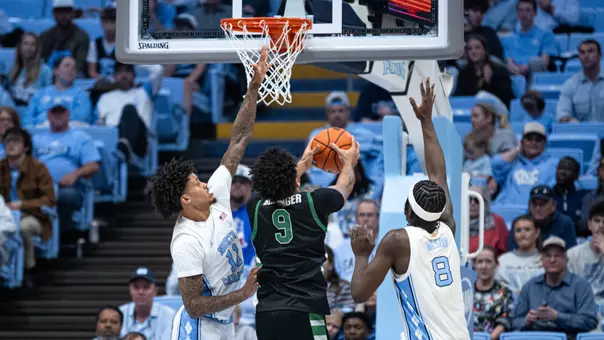 Jonathan Powell, Caleb Wilson
University of North Carolina Men's Basketball
vs USC Upstate
Dean Smith Center
Chapel Hill, NC
Saturday, December 13, 2025
