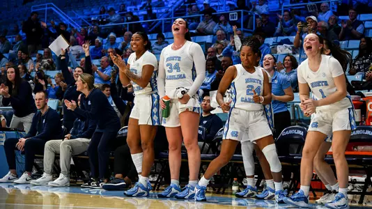 Celebration
University of North Carolina Women’s Basketball v UNC-Wilmington
Carmichael Arena
Chapel Hill, NC
Wednesday, December 17th, 2025
Dalton T. Wainscott