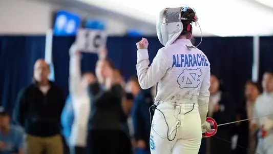 Gabriella Alfarache
sabre
University of North Carolina Fencing v Duke
Blue Zone
Chapel Hill, NC
November 1, 2025