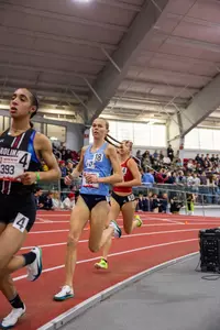 Vera Sjöberg making her debut at BU as a Tar Heel in the 3000m