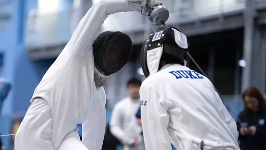 Aiden Click
epee
ACC Championships
University of North Carolina Fencing v Duke
Eddie Smith Field House
Chapel Hill, NC
Saturday, February 22, 2025