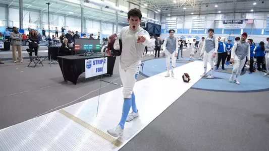 Cristian Porras 
foil 
ACC Championships 
University of North Carolina Fencing v Duke 
Eddie Smith Field House 
Chapel Hill, NC 
Saturday, February 22, 2025