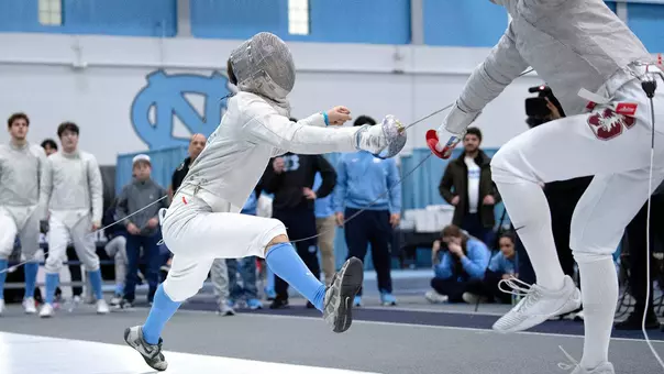 Elden Wood
sabre
ACC Championships
University of North Carolina Fencing v Stanford
Eddie Smith Field House
Chapel Hill, NC
Saturday, February 22, 2025