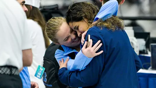 Aranza Vázquez Montaño, Lanie Gutch
University of North Carolina Swimming and Diving - ACC Championship
Day 5 - Finals
Greensboro Aquatic Center
Greensboro, NC
Saturday, February 22, 2025