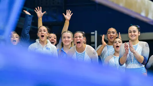 Celebration
University of North Carolina Gymnastics Quad Meet
Carmichael Arena
Chapel Hill, NC
Friday, February 28, 2025